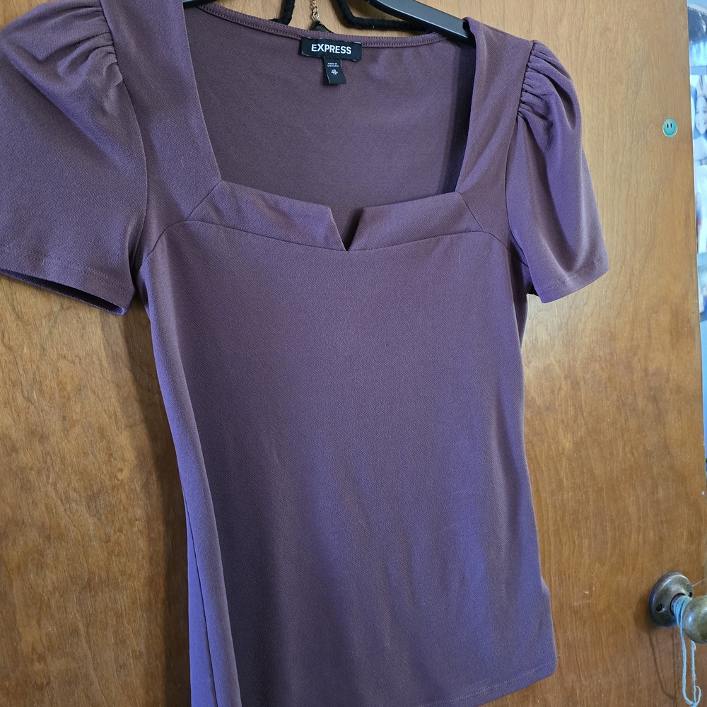 Express Women's Mauve Blouse